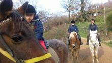 horse riding tuscany